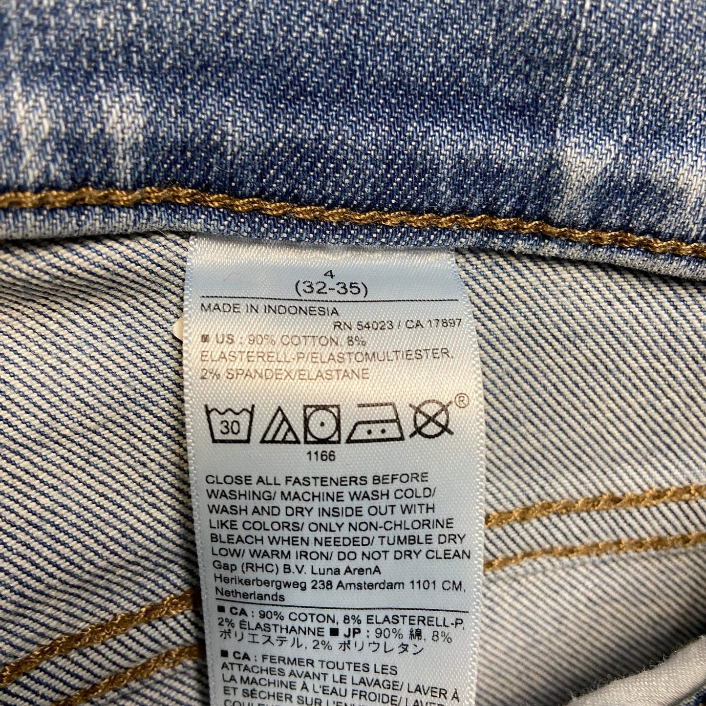 Banana Republic High Rise Skinny Jeans Women's Size 4 Blue Denim Light Wash GUC