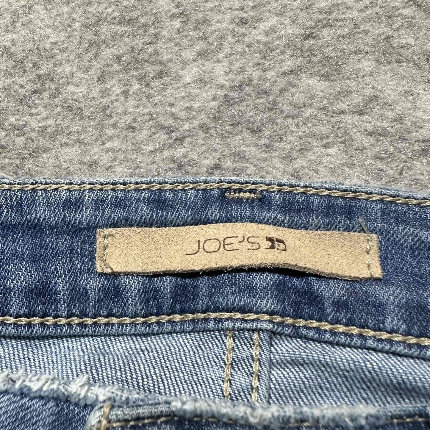 Joe's Women's Distressed Skinny Jeans Size 26 Blue Medium Wash Denim