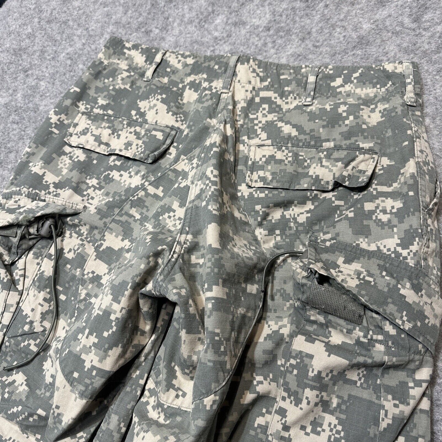 Army Combat Uniform Trousers Men's Camouflage Pants Size M Green Cargo Pants