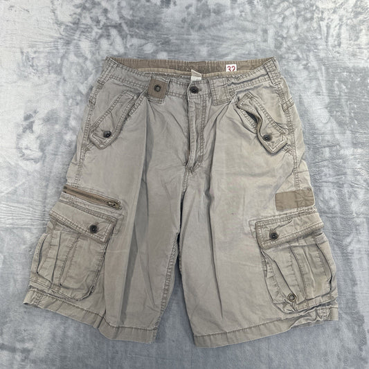 Vintage Guess Cargo Shorts Men's Size 32 Gray Shorts