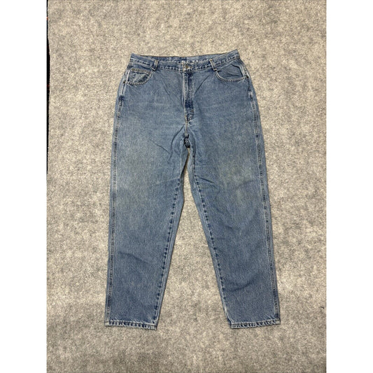 Vintage Gitano Women's Straight Jeans Size 20W Blue Light Wash Denim