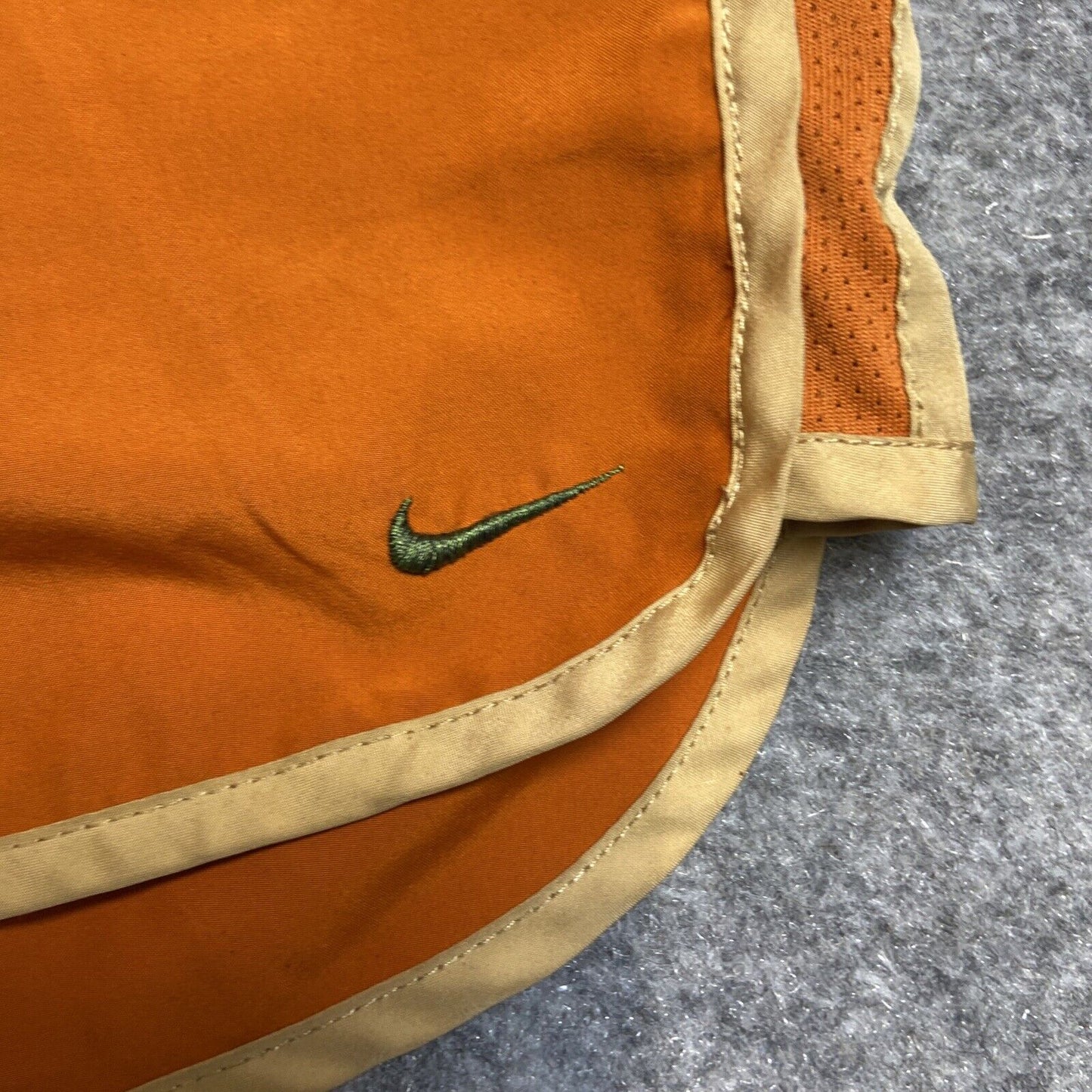 Nike Dri Fit Tempo Running Shorts Women's Size M Orange Shorts