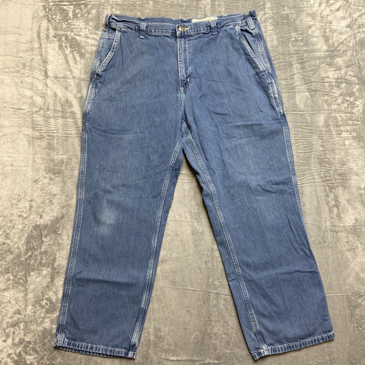 Carhartt Dungaree Fit Jeans Men’s Size 38x30 Blue Denim