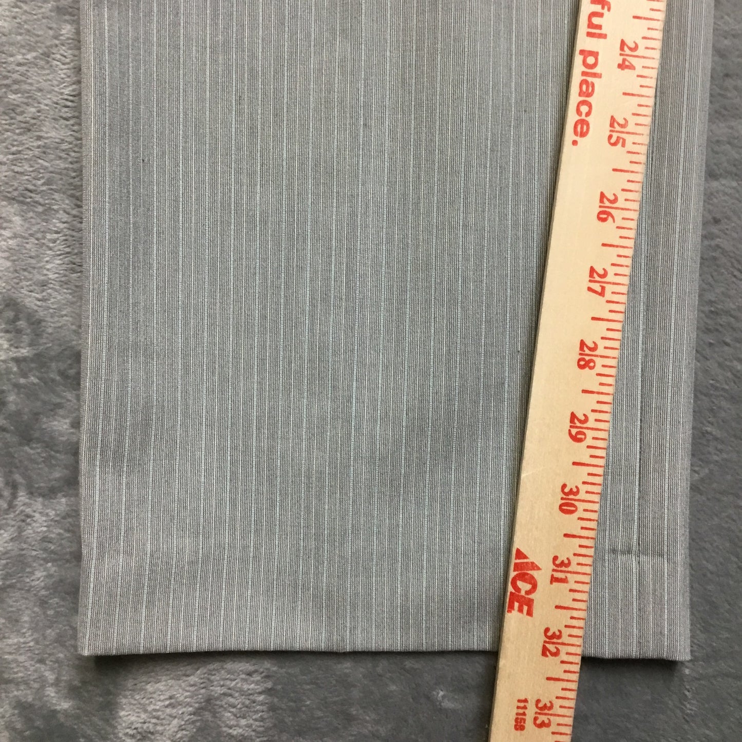 Nicole Miller Dress Pants Women's Size 8 Regular Gray Striped