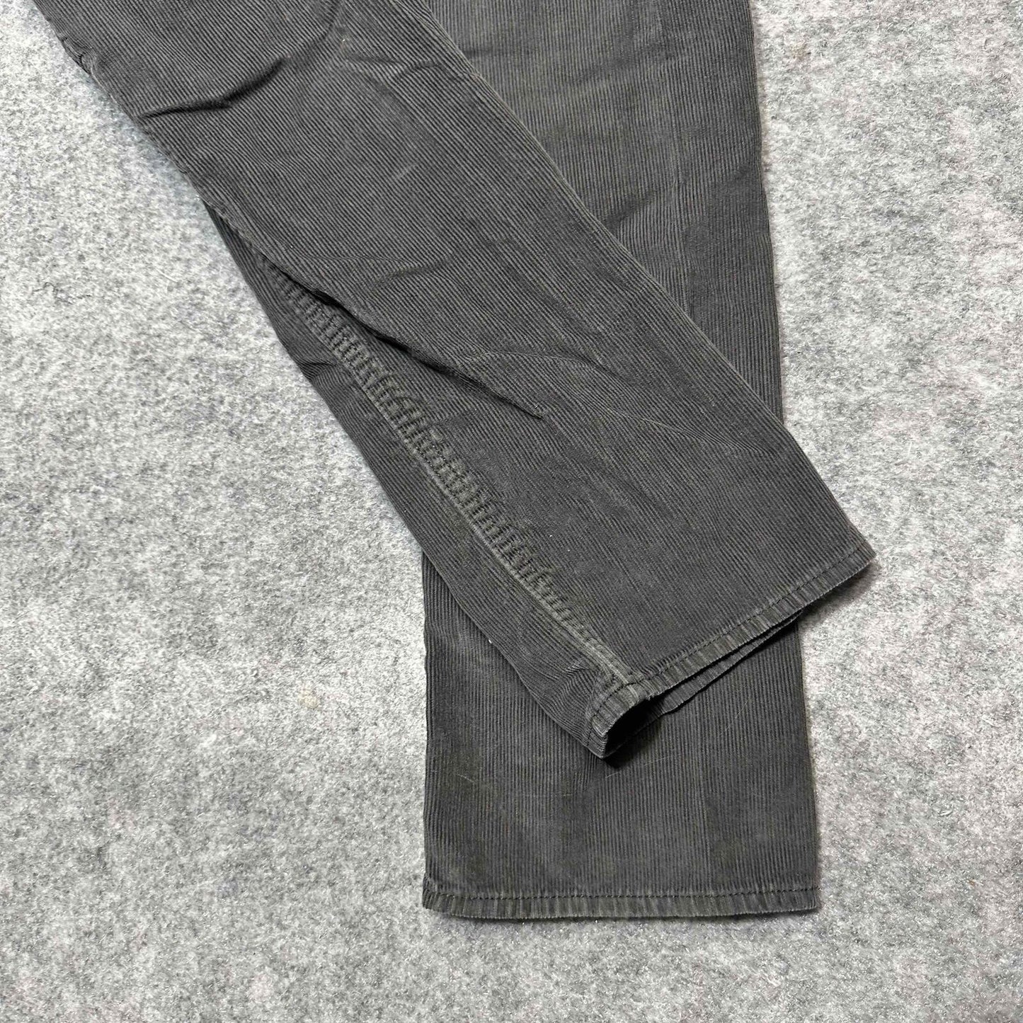 Banana Republic Pima Cotton Men's Corduroy Straight Jeans Size 31x32 Black Dark