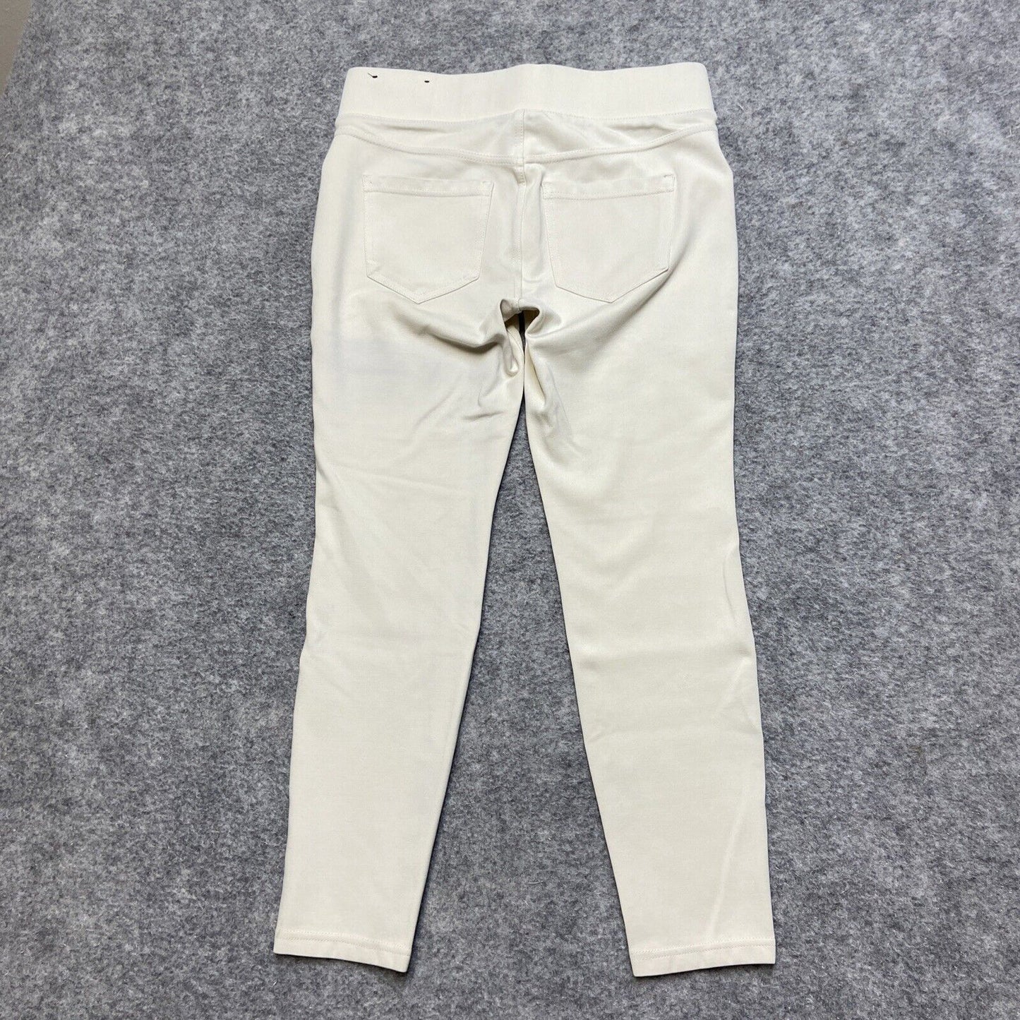 Liverpool Leggings Women's Size 4P Petite Cream White *Stain On Back*