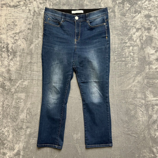 Vintage America Skinny Jeans Women's Sz 12 Dark Blue Denim