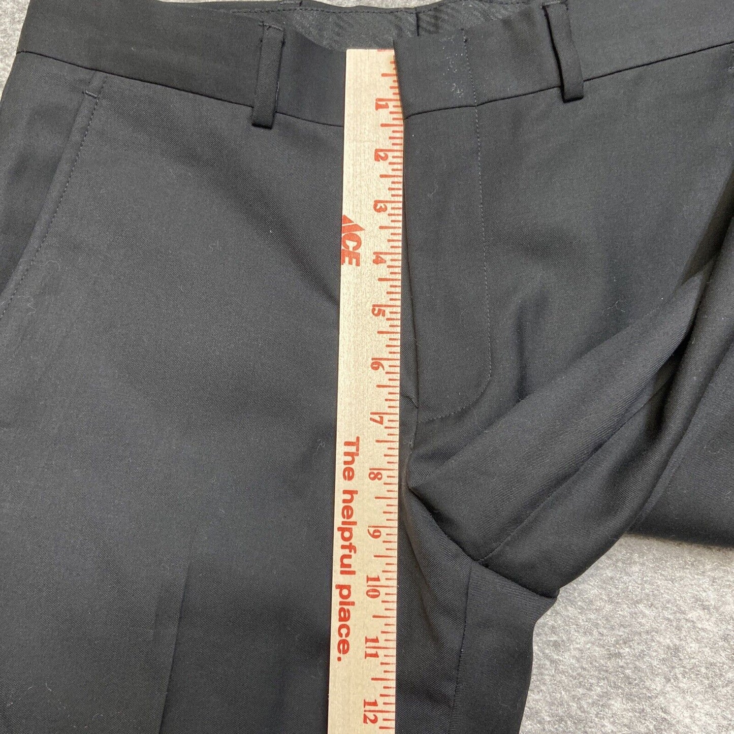 Billy London Dress Pants Men's Size 30x30 Black Formal Pants