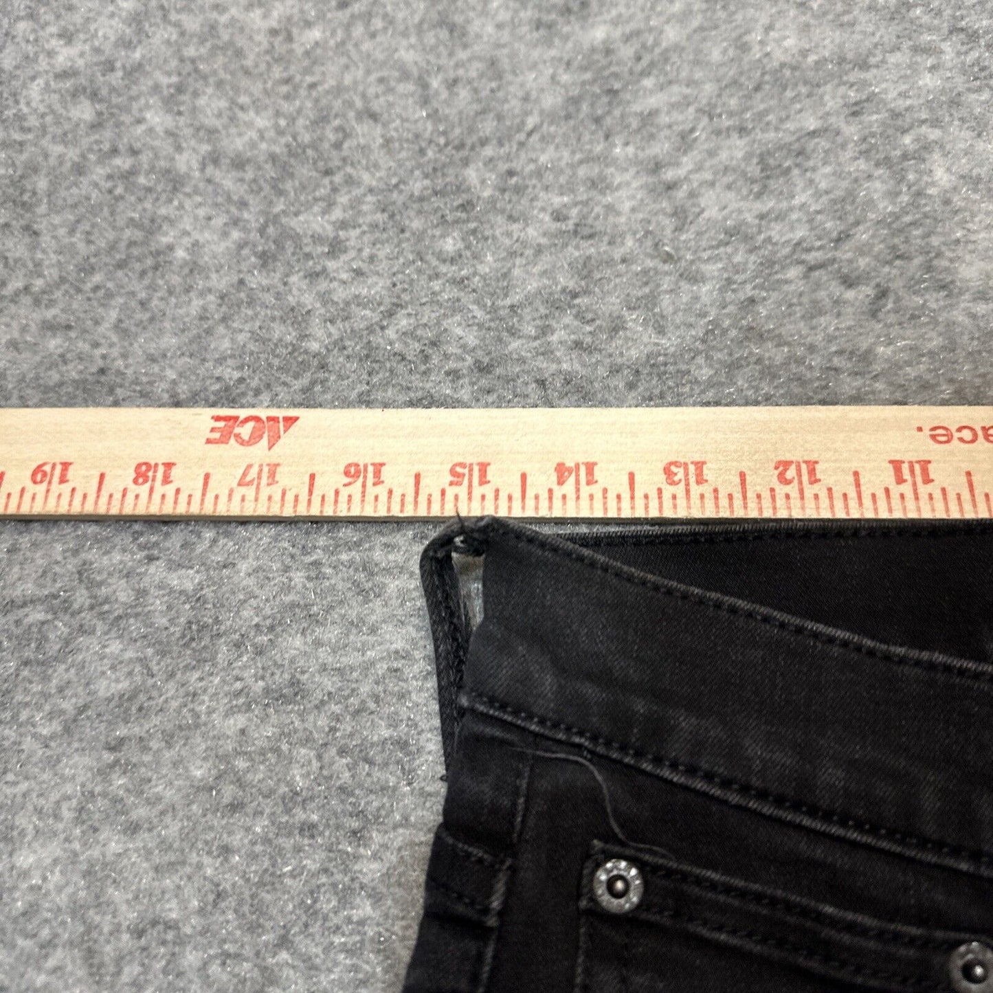 J.Crew Mercantile Women's Skinny Jeans Size 29 Black Dark Wash Denim