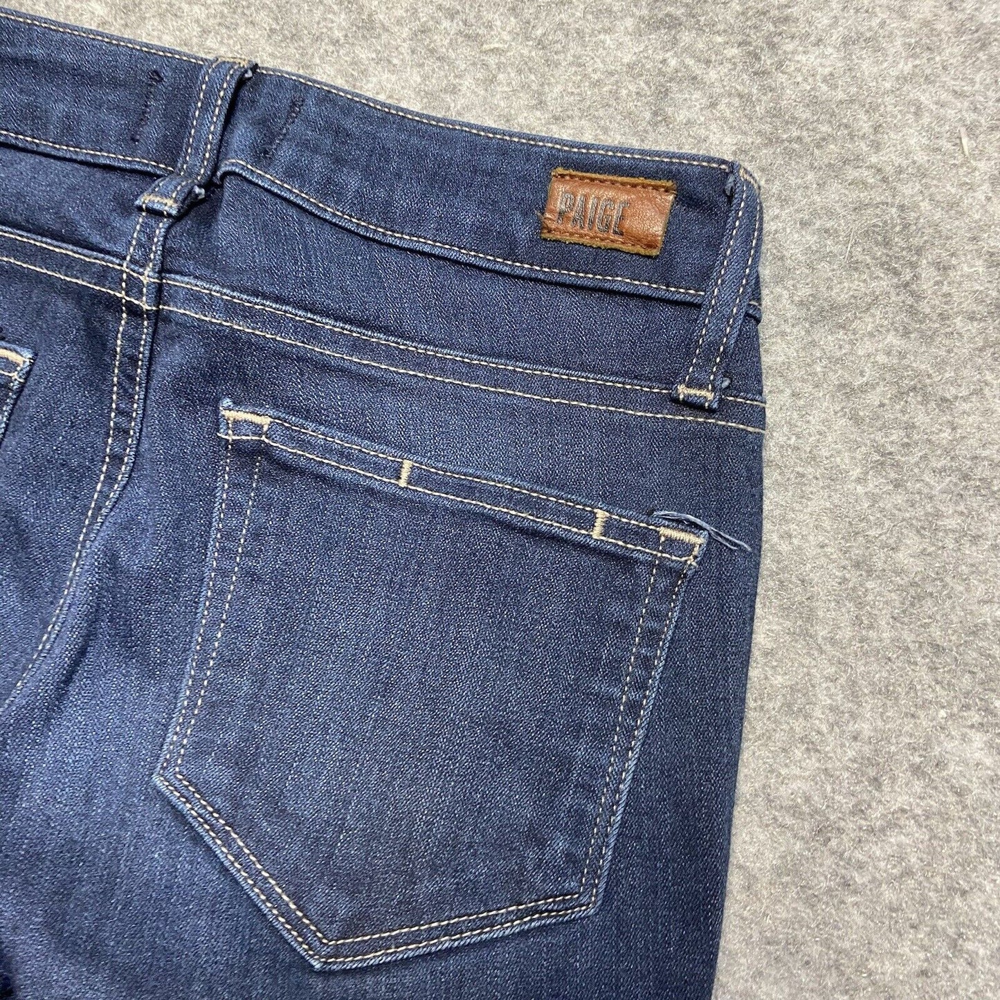 Paige Verdugo Ankle Jeans Women's Size 25 Dark Blue Denim NWOT