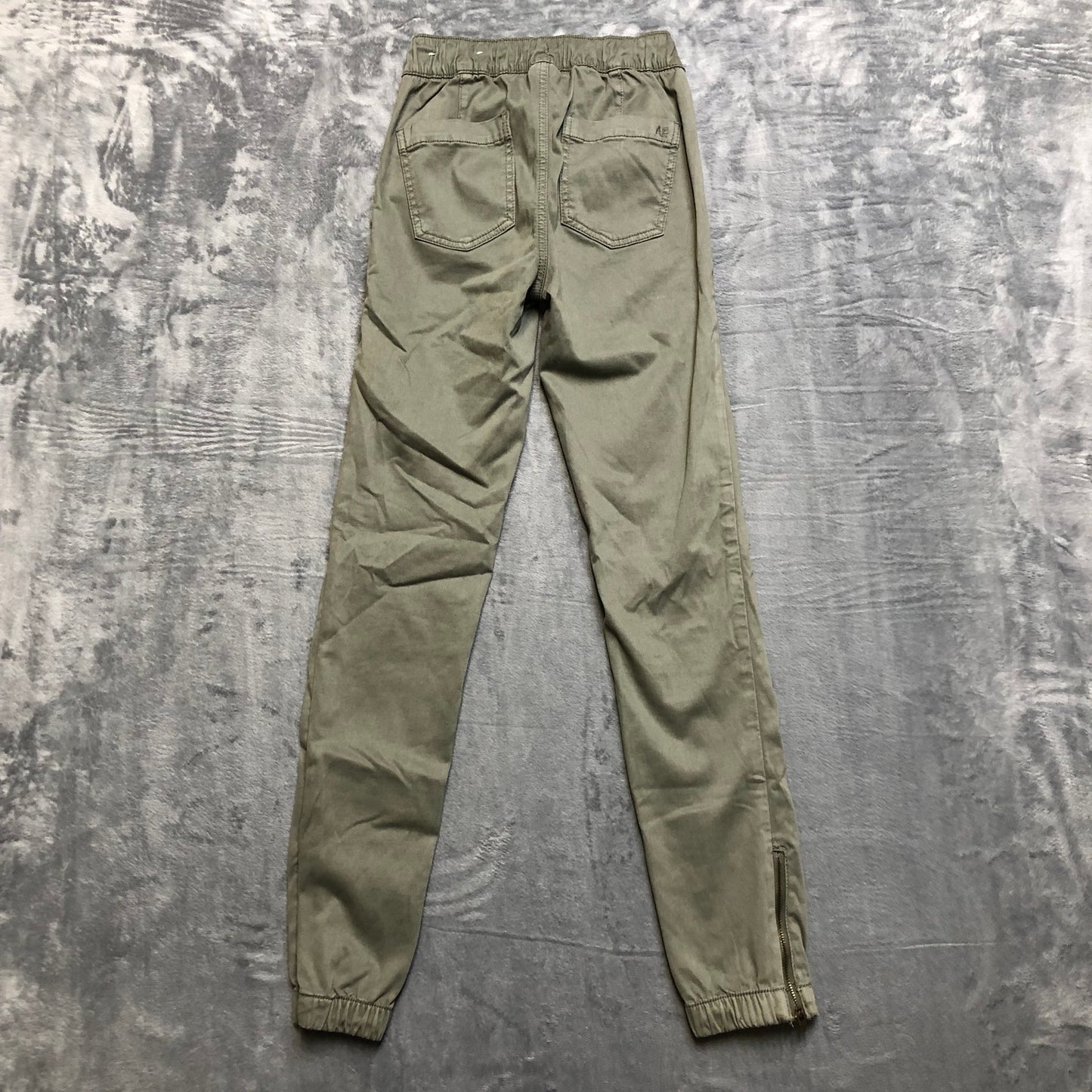 New American Eagle Jogger Pants Women's Size 000 Green Olive