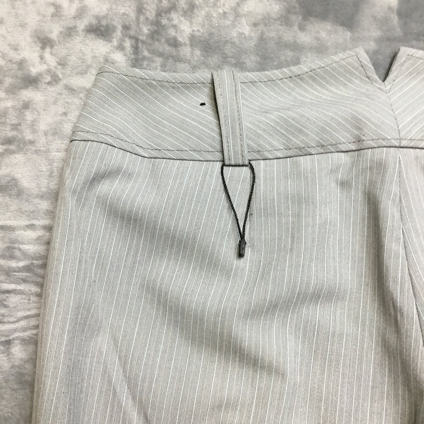 Nicole Miller Dress Pants Women's Size 8 Regular Gray Striped
