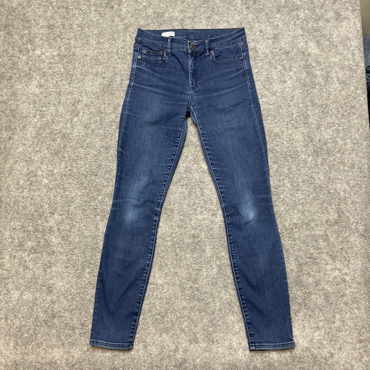Gap 1969 True Skinny Jeans Women's Size 27r Dark Blue Denim