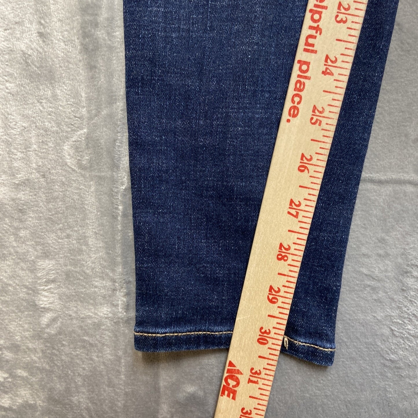 American Eagle Jegging Skinny Jeans Women's Size 4 Long Blue Denim
