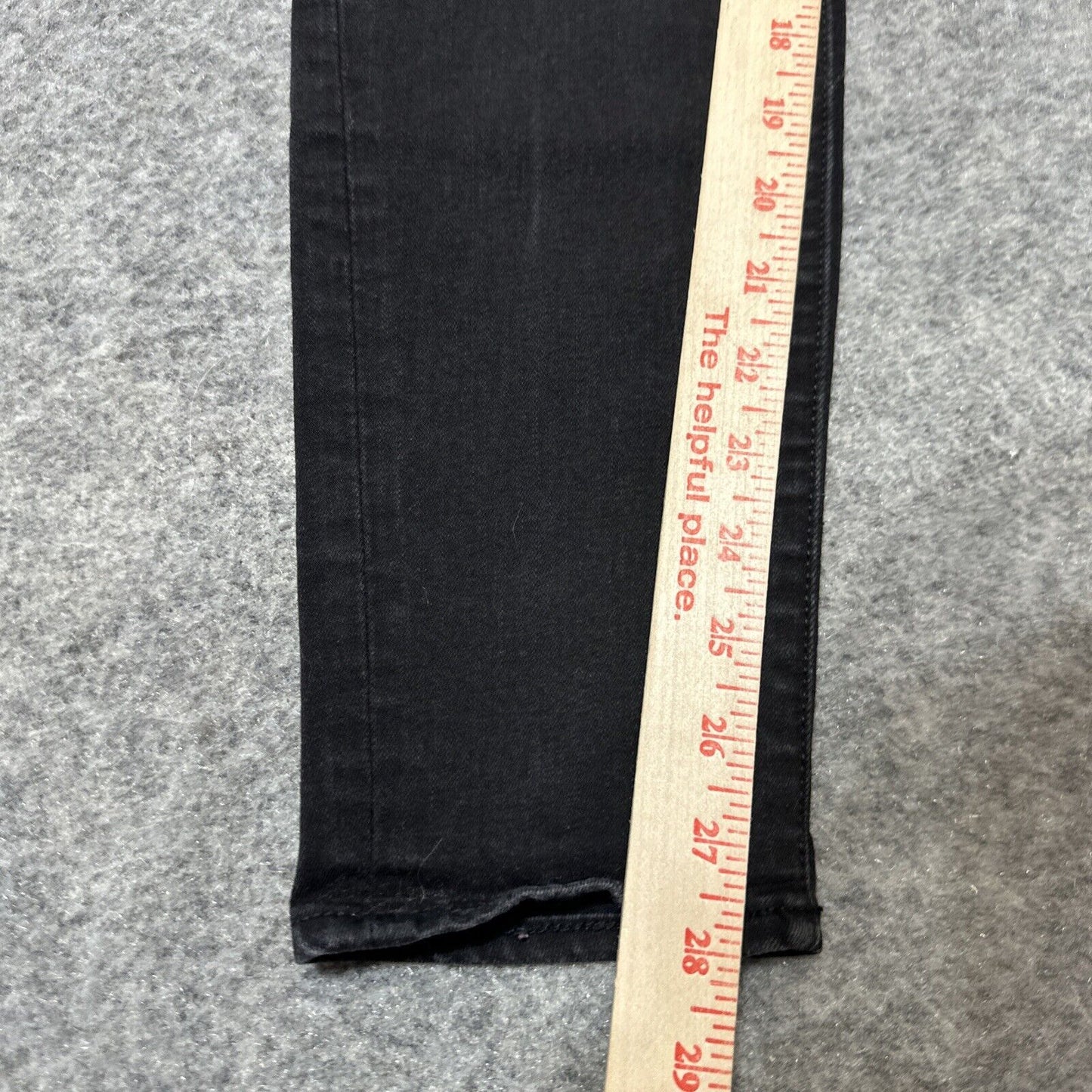 J.Crew Mercantile Women's Skinny Jeans Size 29 Black Dark Wash Denim
