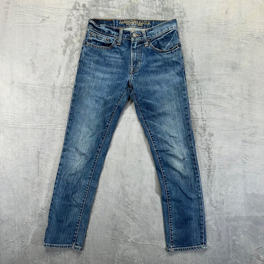 American Eagle Outfitters Men's Skinny Jeans 28/30 Blue Medium Wash Denim