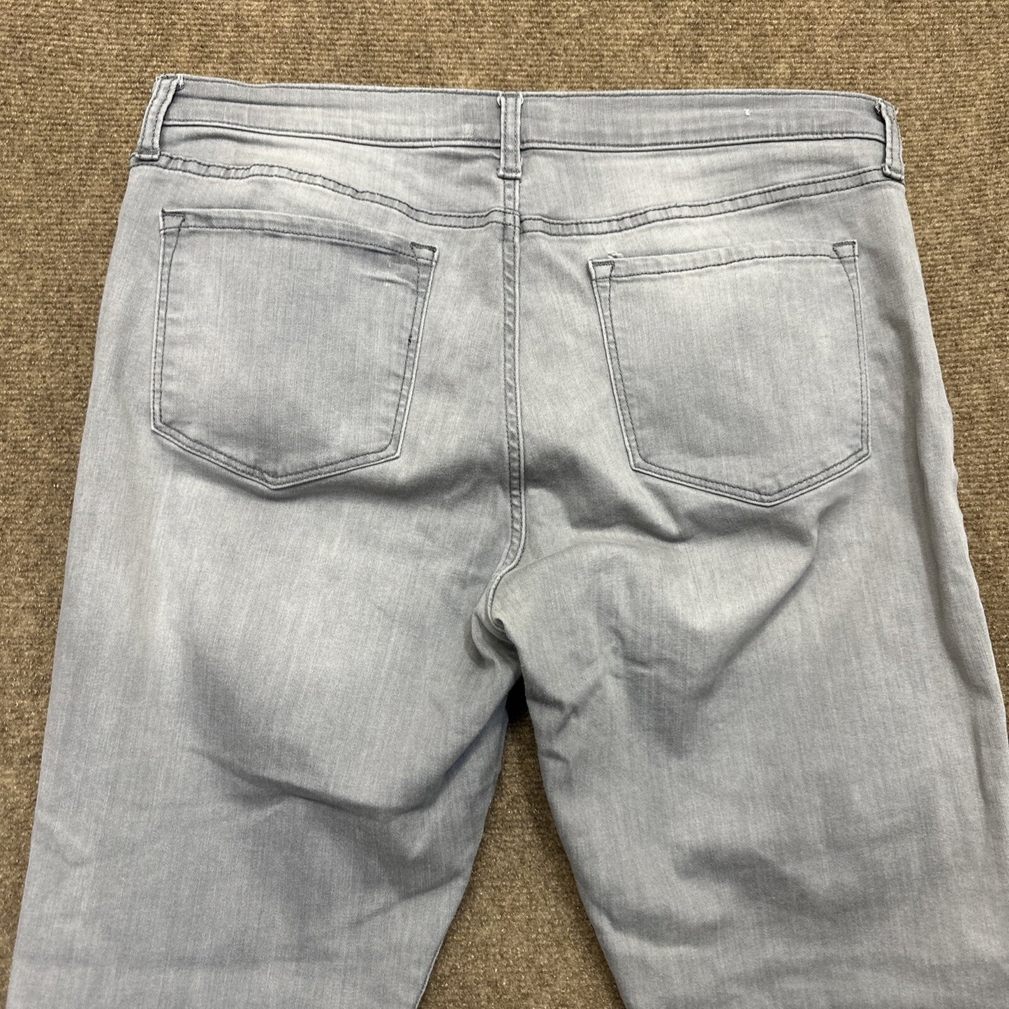 Banana Republic Sculpt Skinny Jeans Womens Size 32 Gray Denim