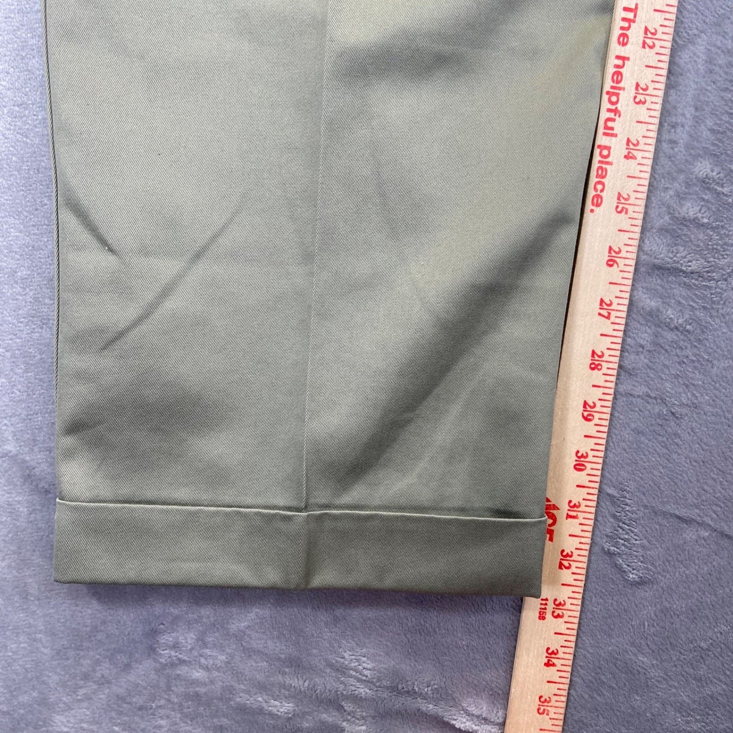 Roundtree & Yorke Men's Pleated Chinos Pants 48x34 Khaki #534424