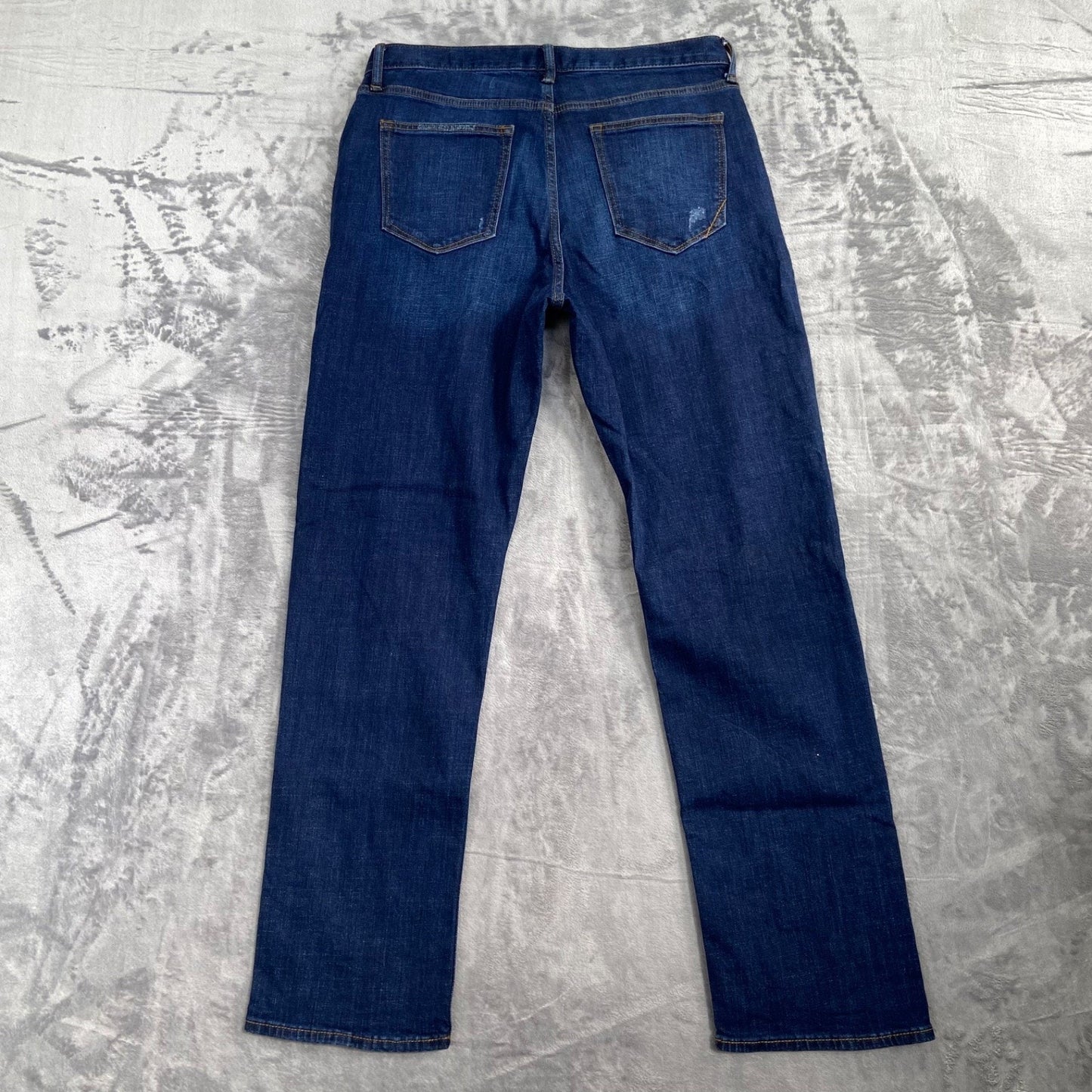Banana Republic Men's Jeans 33x32 Athletic Fit Dark Blue Denim