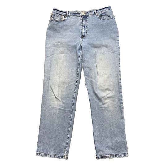 Ralph Lauren Lauren Jeans Co. Straight Jeans Women’s Size 12 Light Blue Denim