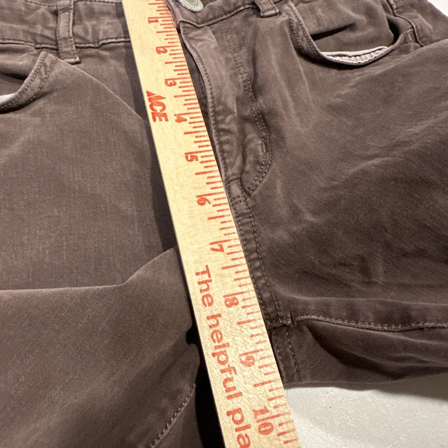 American Eagle Jeans Women’s Size 6 Brown Super Stretch X4 Hi-Rise Jegging Denim