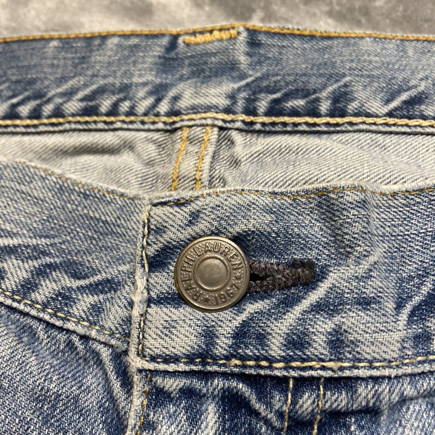Vintage Polo Ralph Lauren 867 Classic Fit Jeans Men’s Size 38x30 Light Blue