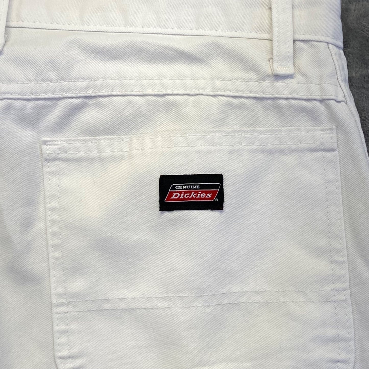 Dickies Men's Carpenter Pants Straight White Size 4