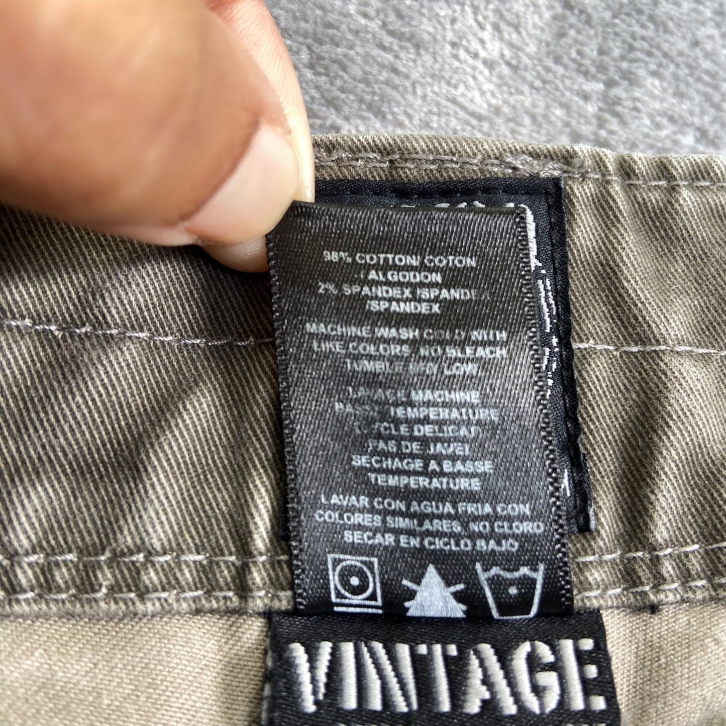 Kuhl Born in the Mountains Men's Pants 34x30 Khaki Cotton Blend