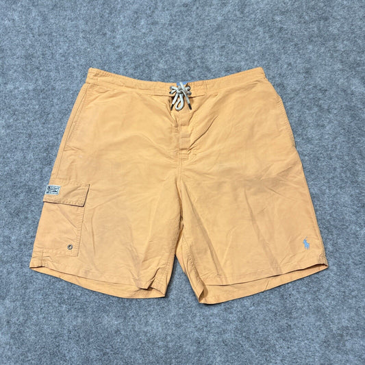 Polo Ralph Lauren Swimwear Men's Lined Swim Shorts Size XXL Peach Orange Shorts
