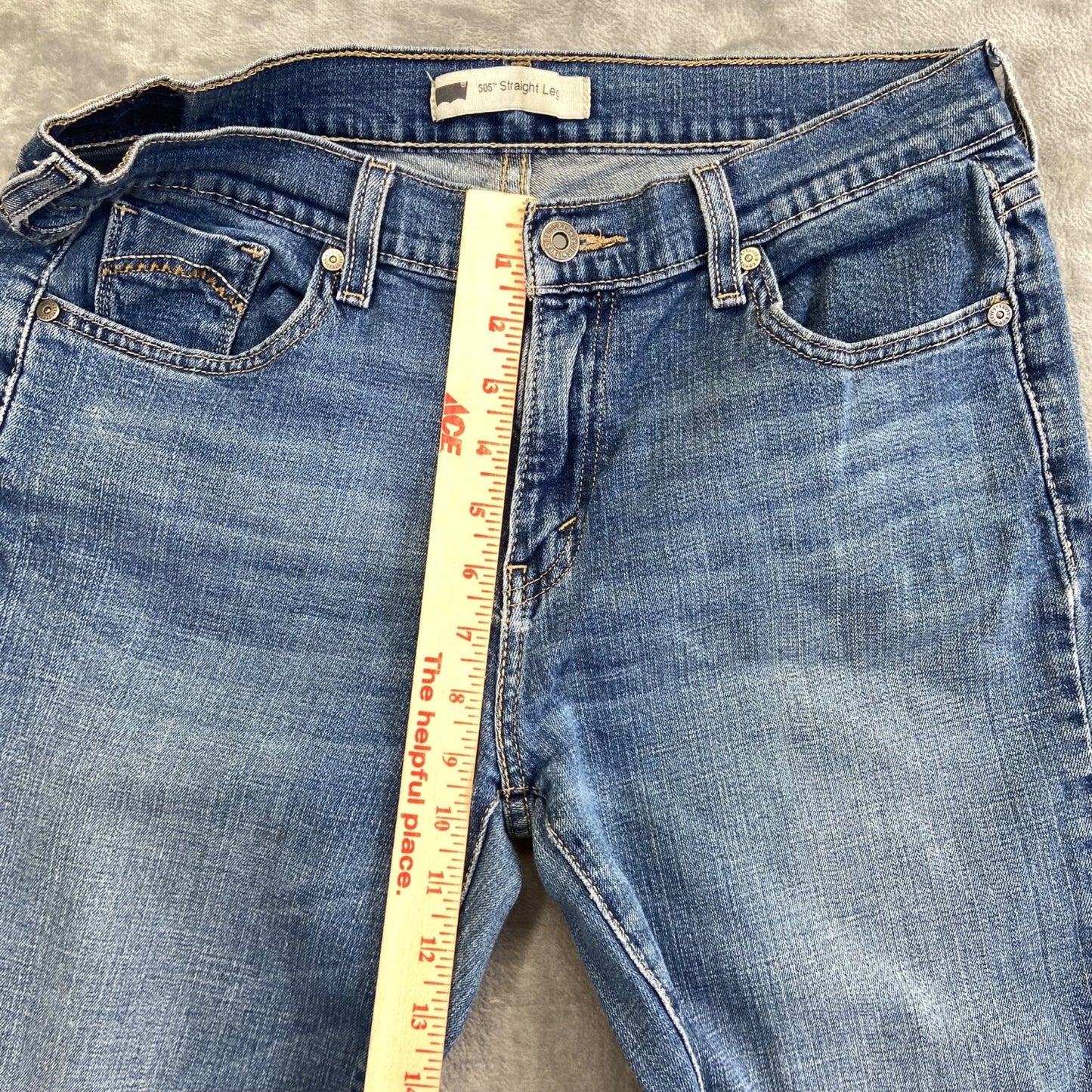 Levi's Men's 505 Straight Leg Jeans Size 32x30 Blue