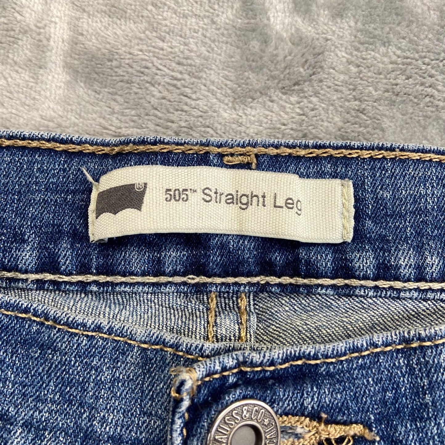 Levi's Men's 505 Straight Leg Jeans Size 32x30 Blue