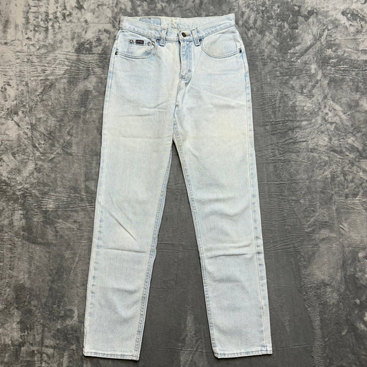 Vintage Denim Riders Straight Jeans Women's Size 29 Light Blue Denim