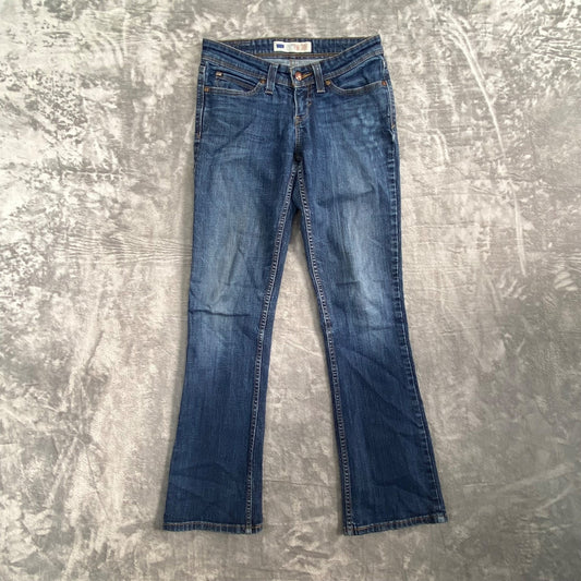 Levi's Demi Curve Bootcut Jeans Women's Size 6M Dark Blue Denim