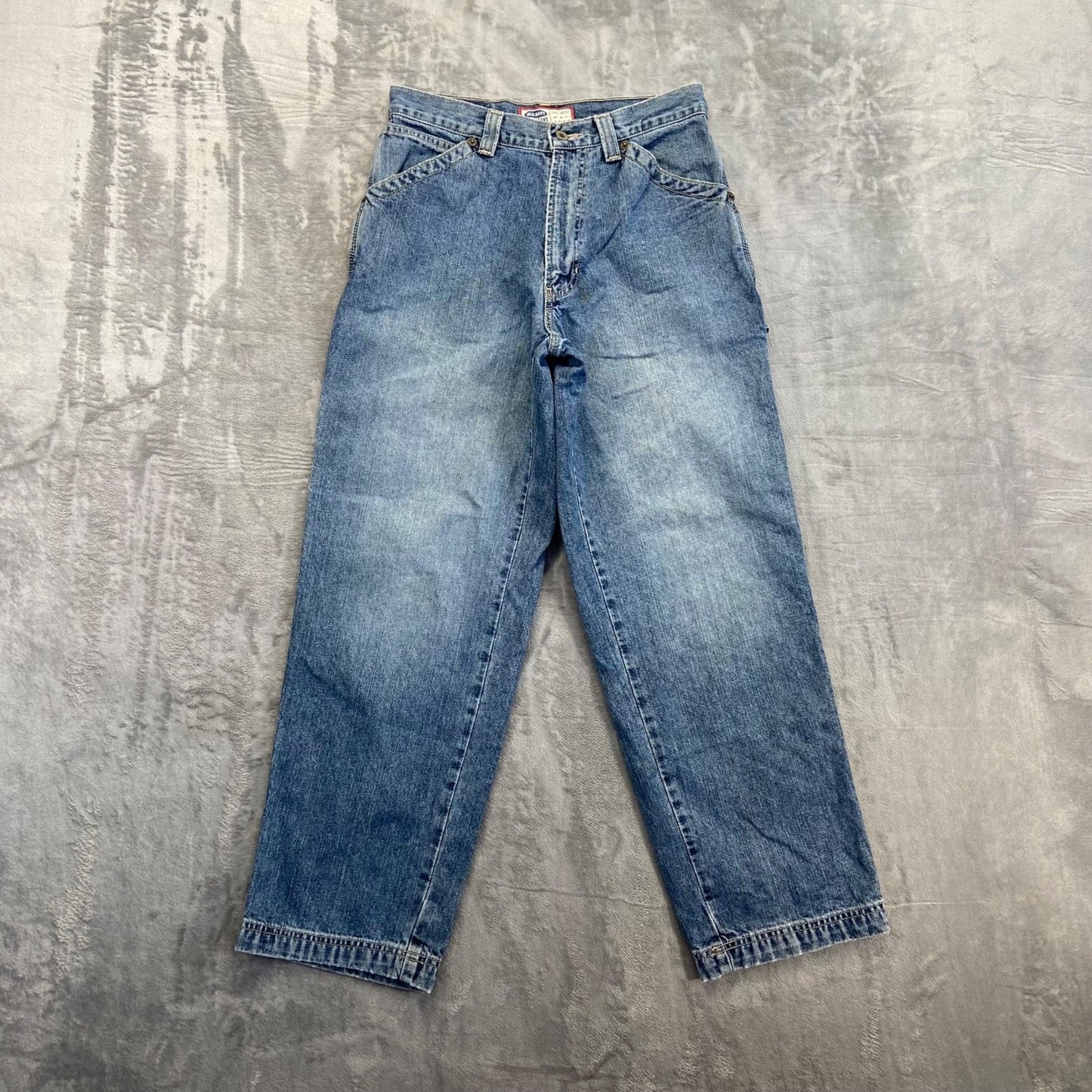 Vintage Old Navy Baggy Carpenter Jeans Men's 36x28 Light Blue Denim