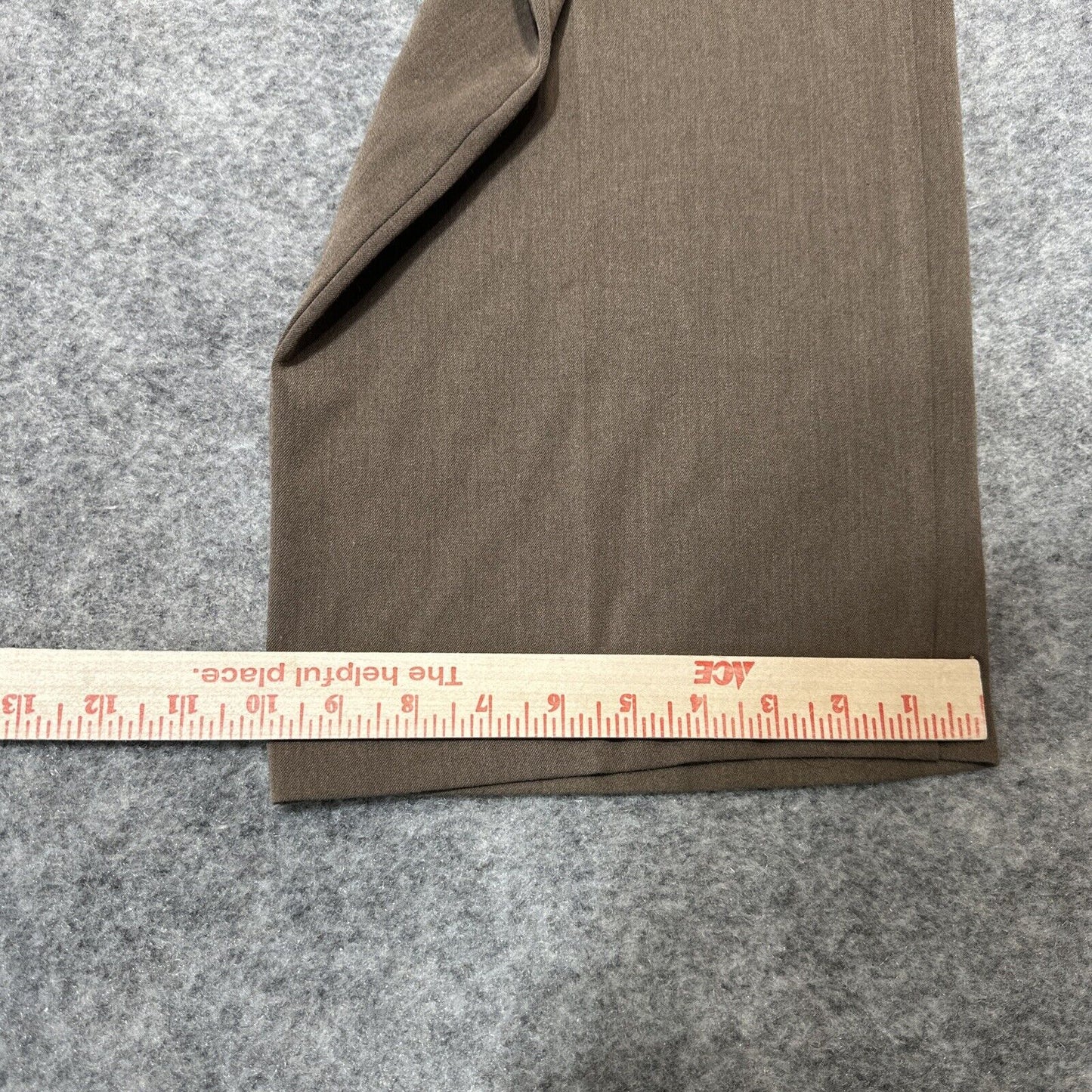 Kim Rogers Signature Women's Pleated Dress Pants Size 12 Brown Pants