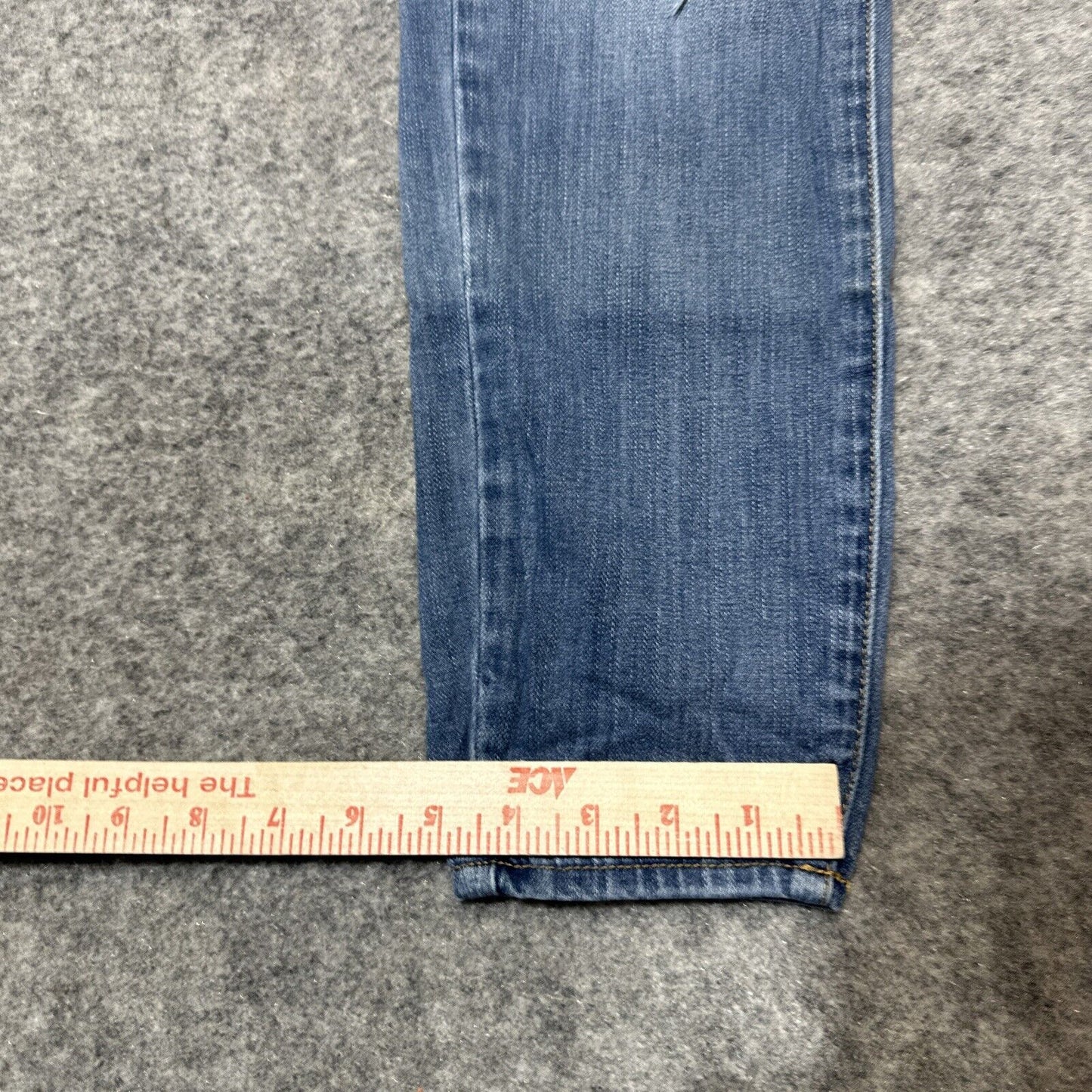 American Eagle Stretch Women’s Distressed Jeggings Size 6 Blue Light Wash Denim