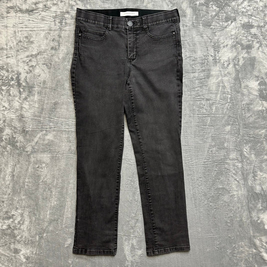 Vintage America Skinny Jeans Women's Sz 12 Black Denim