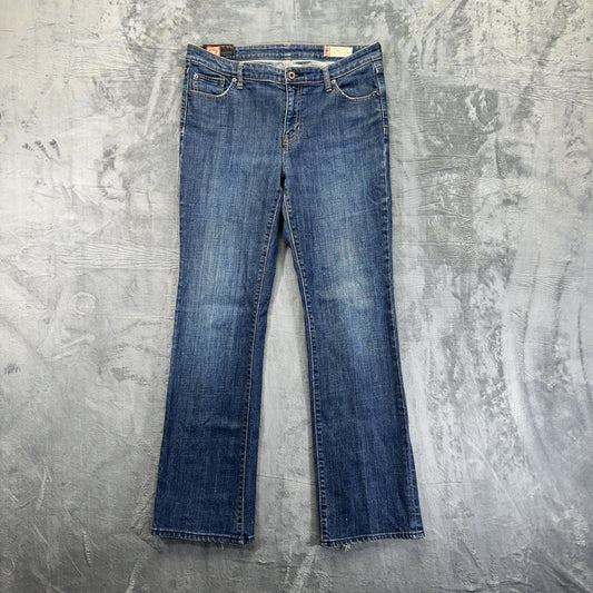 Vintage Gap 1969 Classic Fit Straight Jeans Women's Size 10R Dark Blue Denim