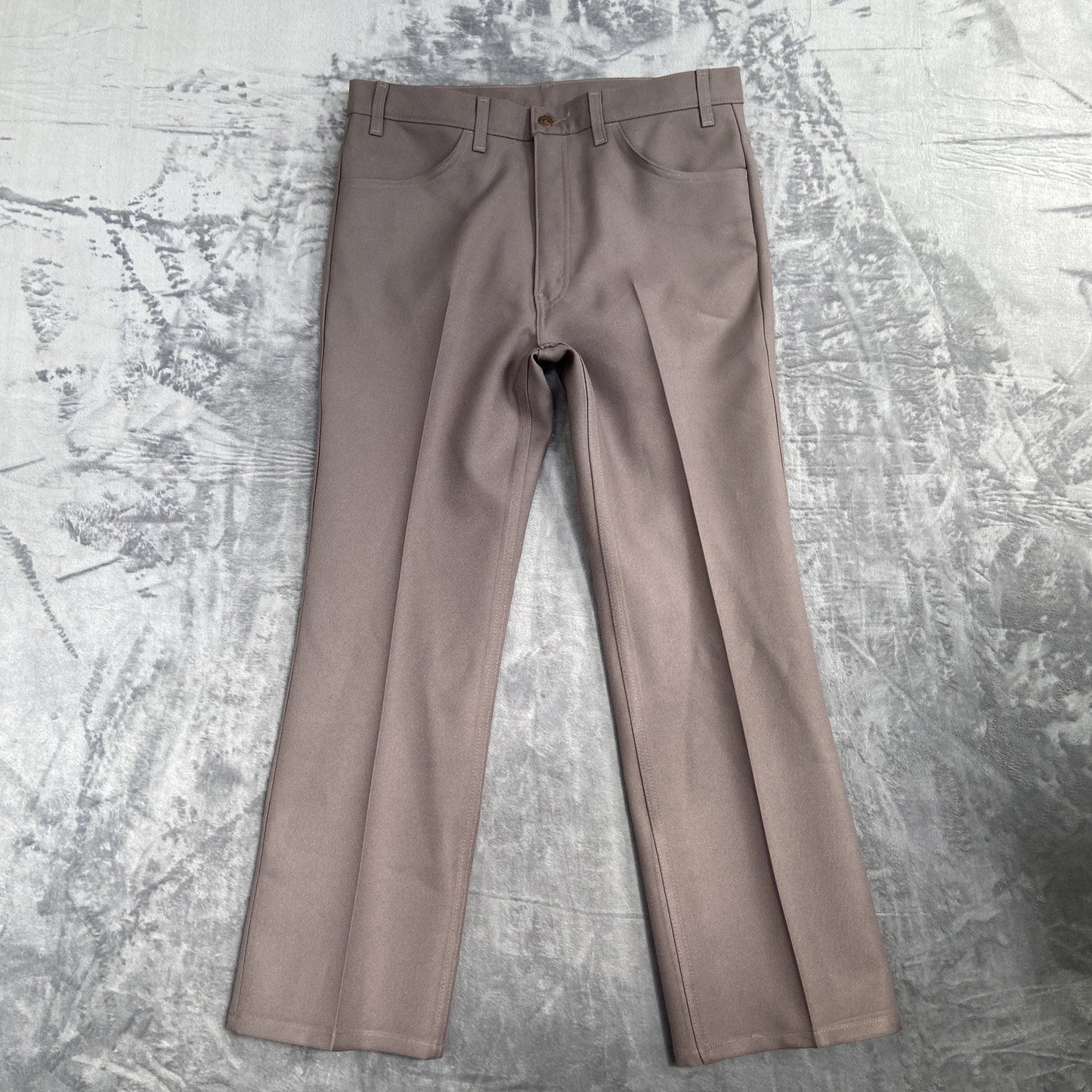 Vintage New Levi's Western Ranch Pants Men's 38x30 Taupe Brown Pants