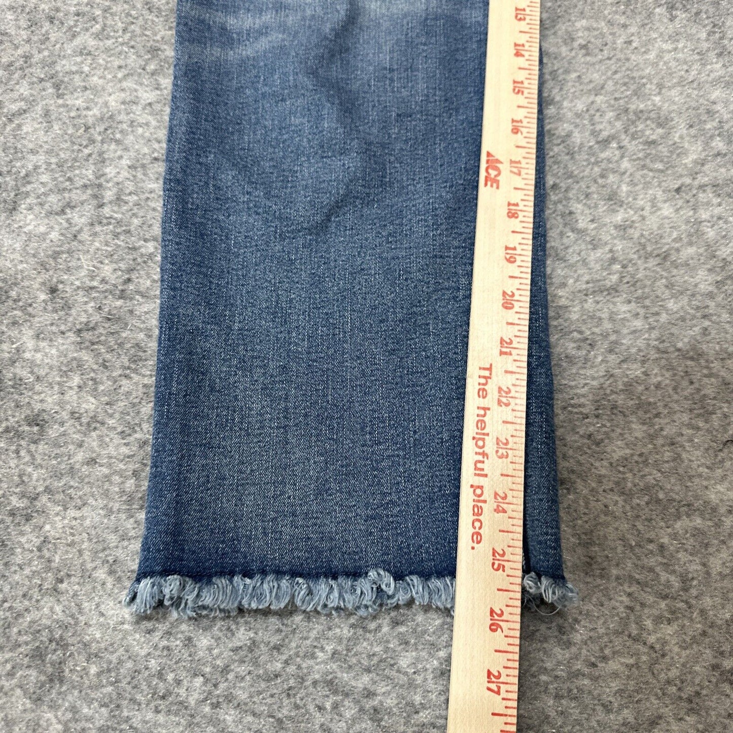 Hydraulic Wedgie High Rise Straight Women's Jeans Size 8 Blue Medium Wash Denim