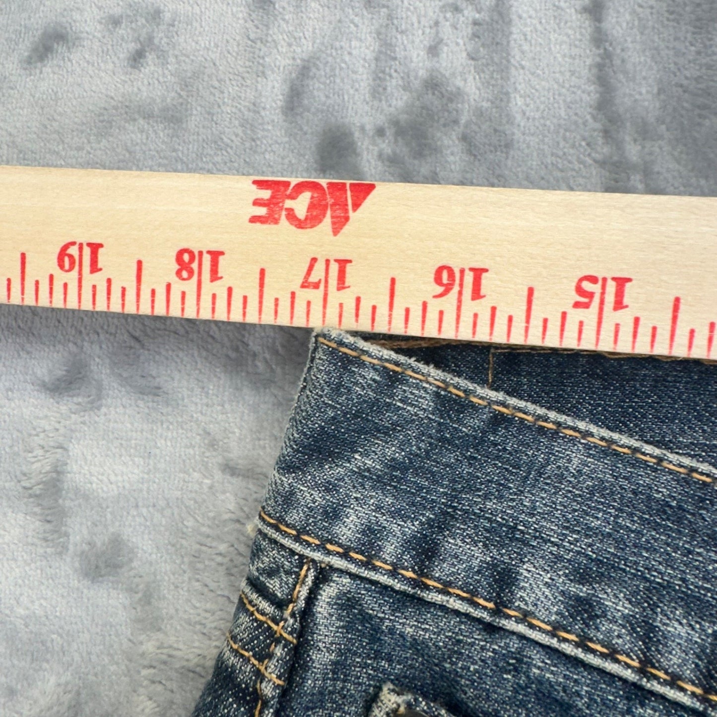 Levi's 505 Men's Straight Jeans Size 34x30 Blue Denim #534424