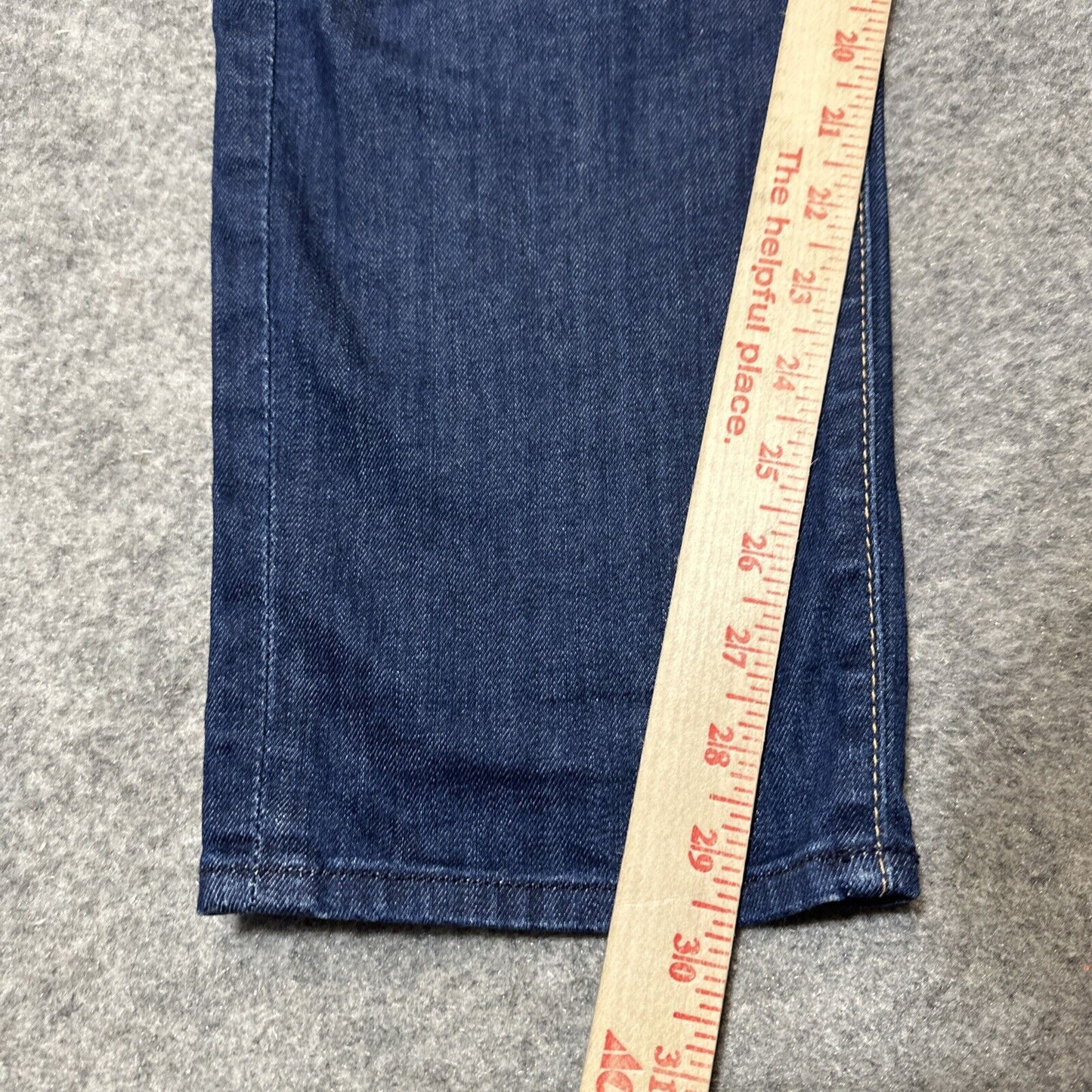 7 For All Mankind The Relaxed Skinny Jeans Men's Size 36 Blue Dark Wash Denim