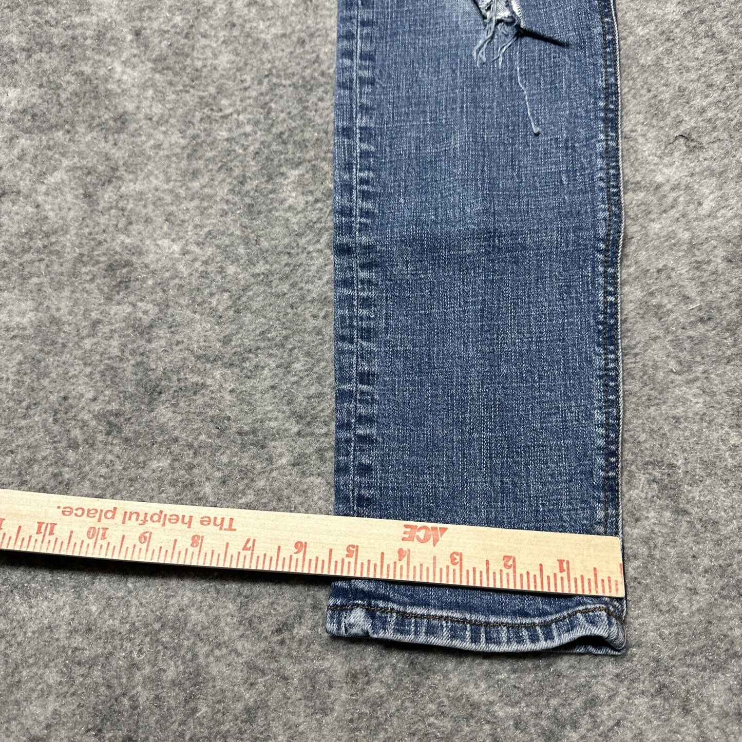 KUT From The Kloth Catherine Boyfriend Women's Distressed Jeans Size 4 Blue