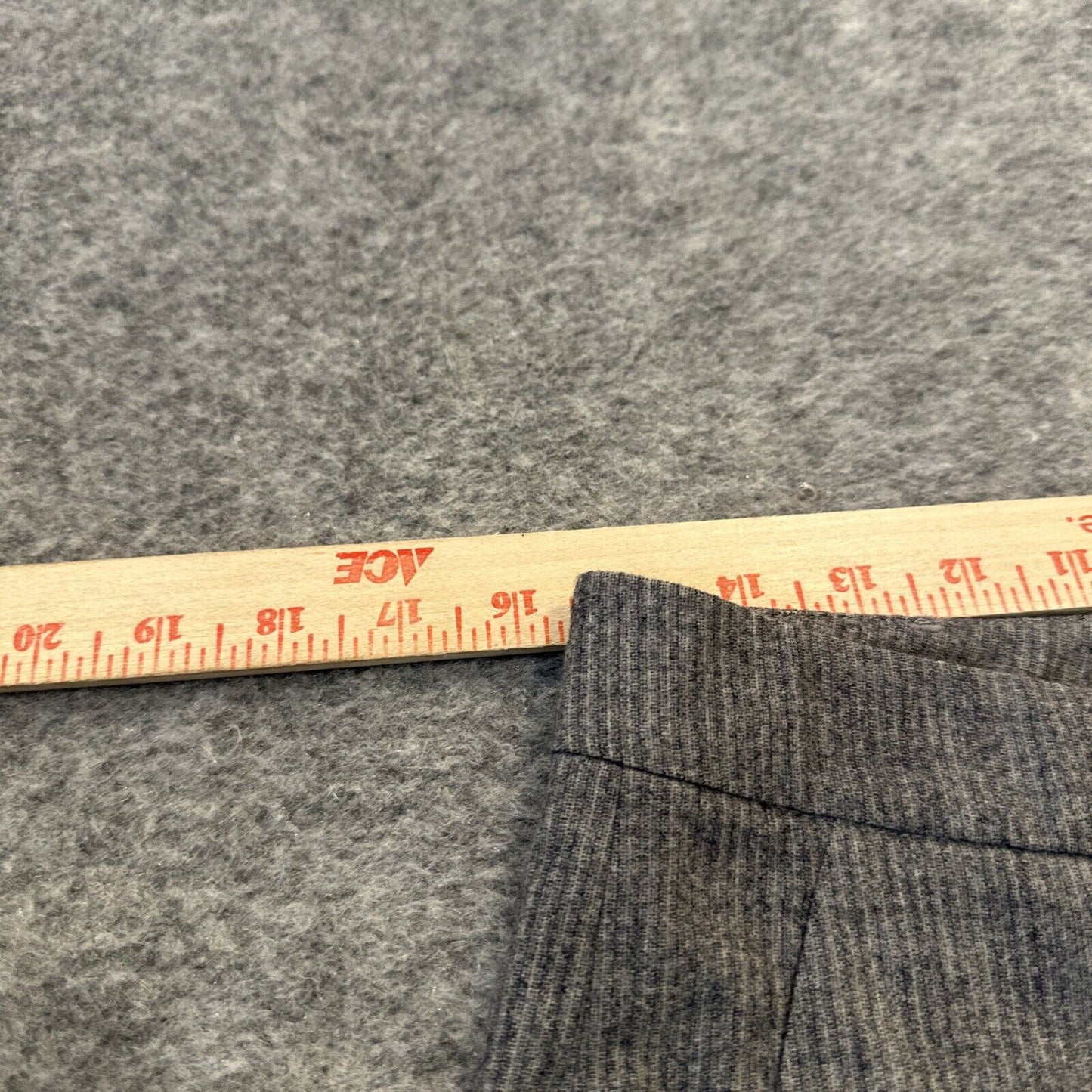 Piazza Sempione Women's Cuffed Straight Dress Pants Size 12 Gray Pants