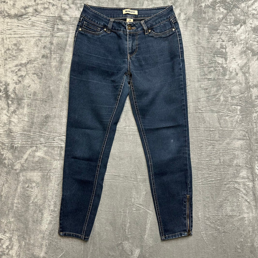 BLUESPICE Low Rise Skinny Jeans Women's Size 3 Blue Denim Dark Wash Stretch