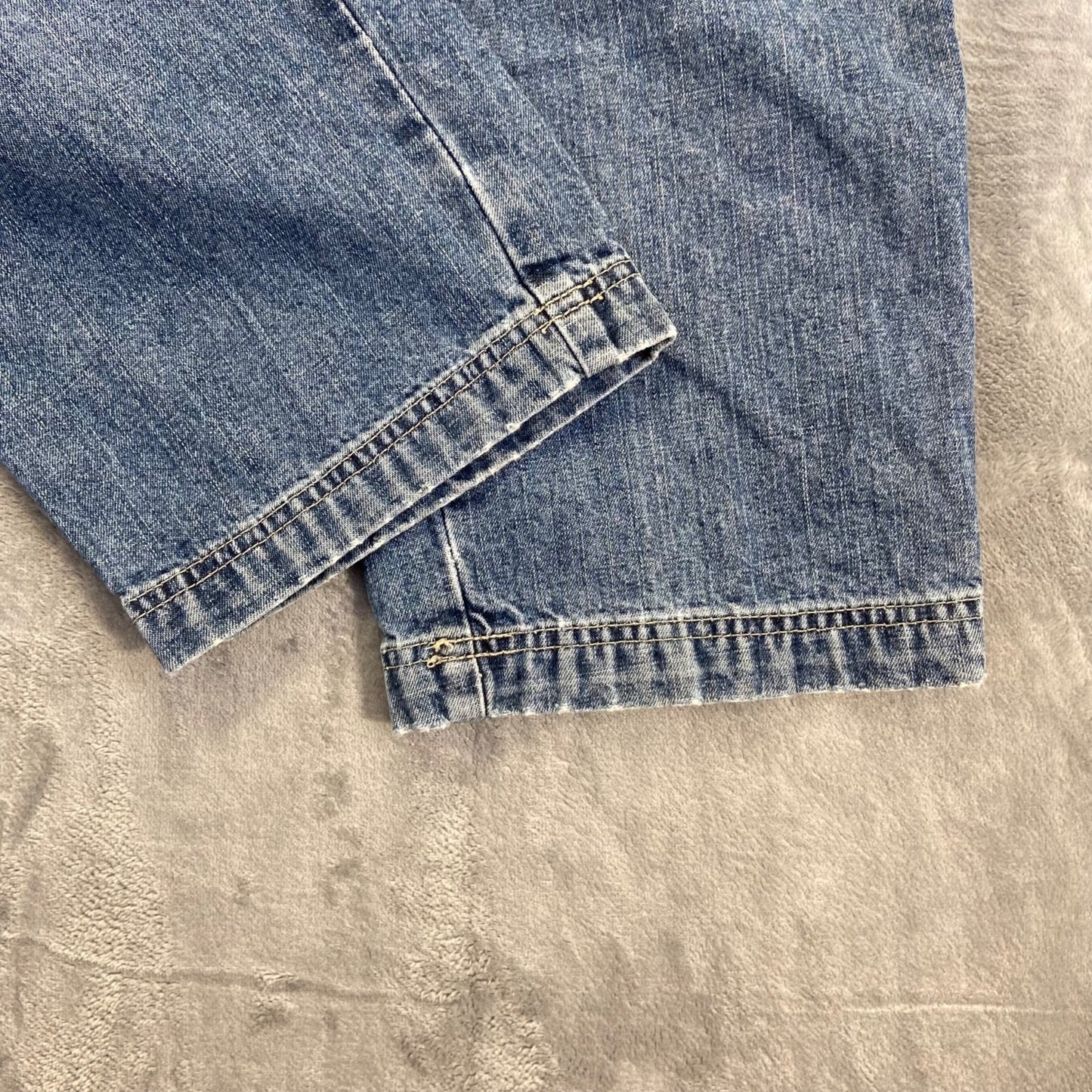 Vintage Old Navy Baggy Carpenter Jeans Men's 36x28 Light Blue Denim