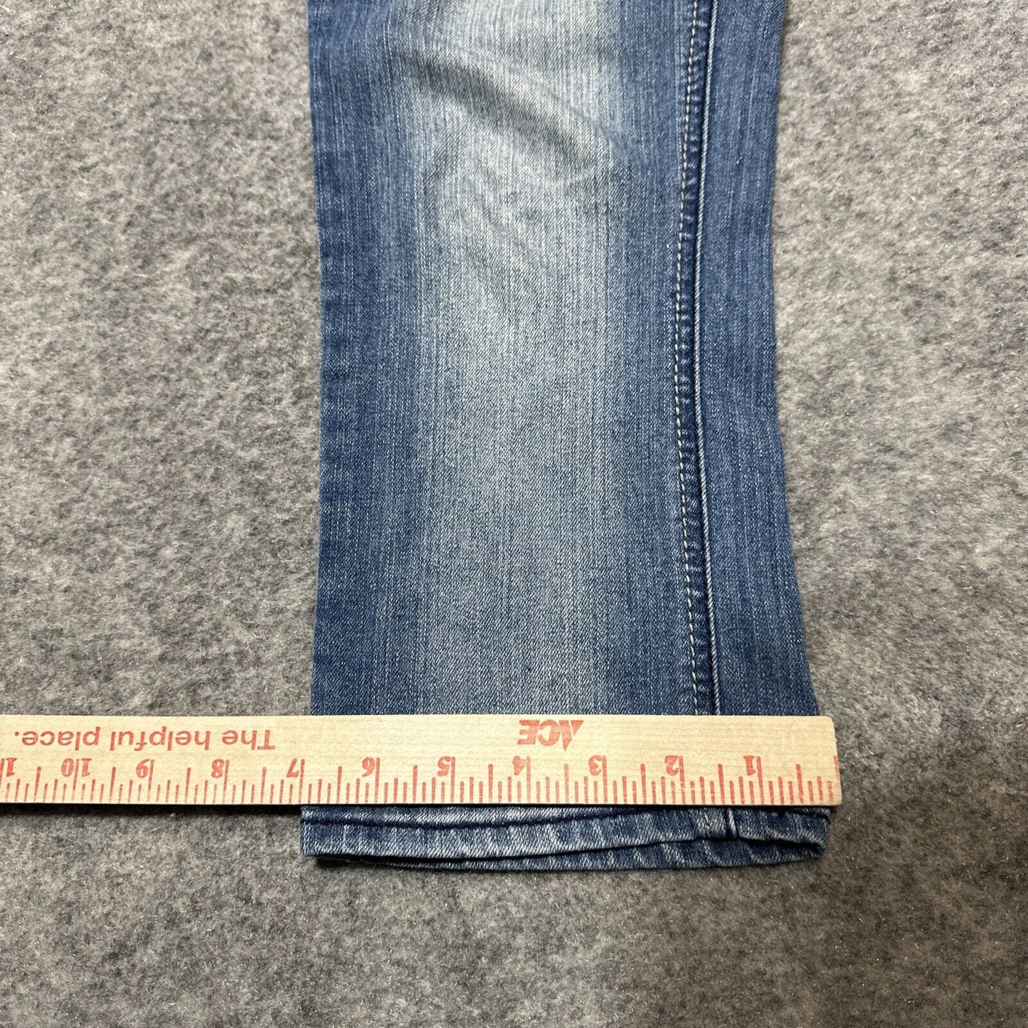HYDRAULIC Lola Curvy Women's Capri Jeans Size 5/6 Blue Medium Wash