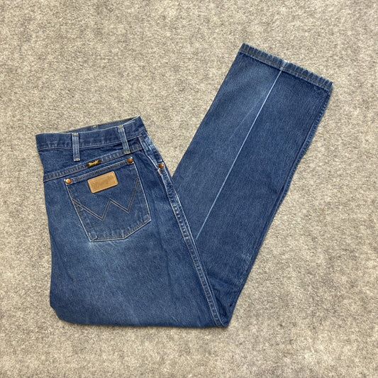 Wrangler 13MWZ Cowboy Cut Jeans Men's Size 40x32 Medium Wash Western