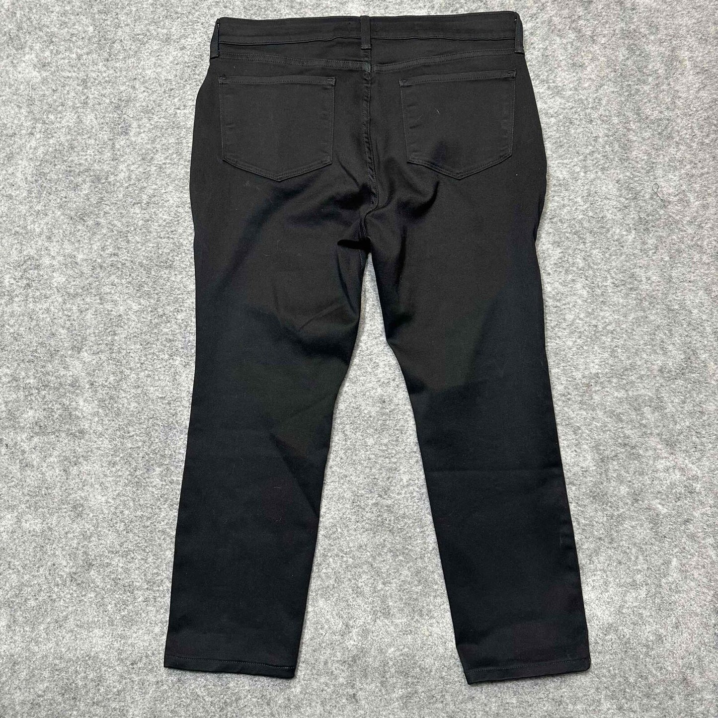 NYDJ ALINA LEGGING Women's Jeans Petite Size 14 Black Dark Wash Denim