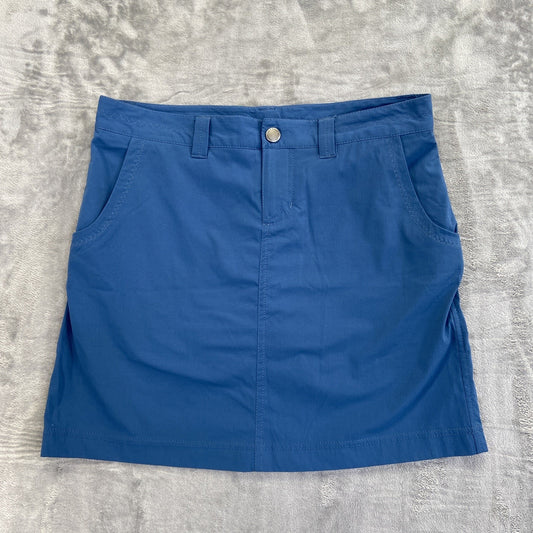 Eddie Bauer Travex Performance Mini Skirt Women's Size 2 Dark Blue Skirt